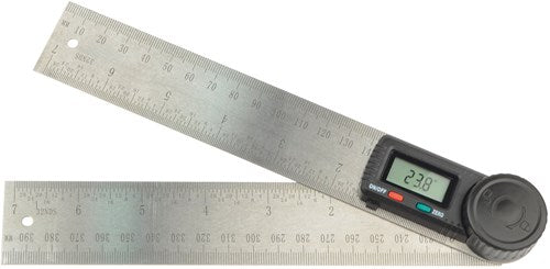 Brüder Mannesmann Winkelmesser digital 200 mm 81220