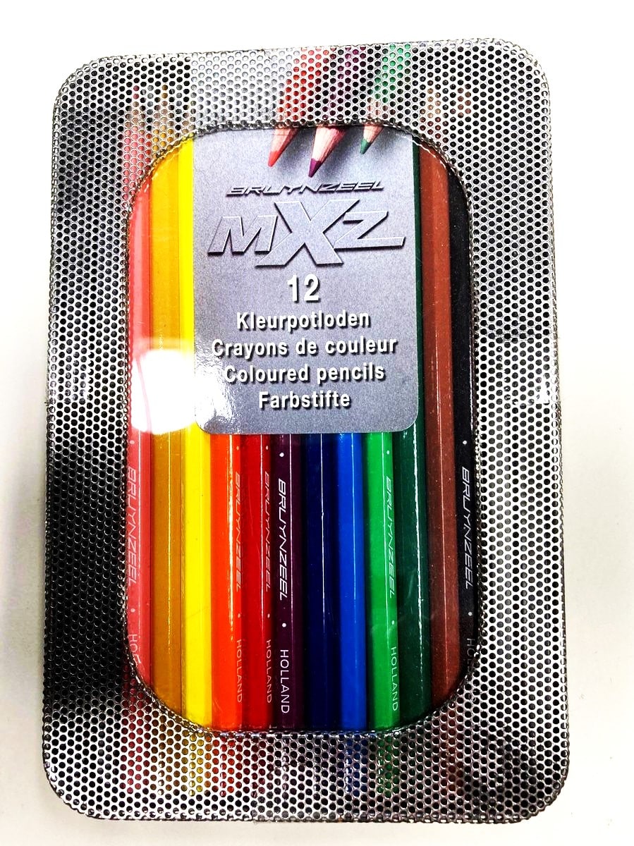 Bruynzeel 12 MXZ-Buntstifte in der Dose