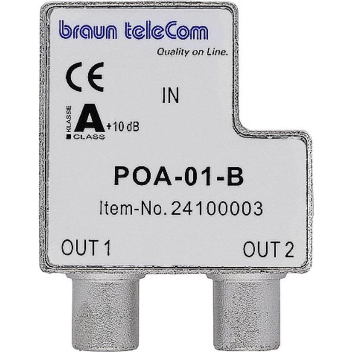 Axa btv 2 ghz verdeler 2xiec tv (poa 01-b)