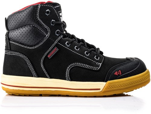 Buckbootz werkschoen largobay sneaker hoog eazy s3 | zwart | maat 45 - 00.176.077.45