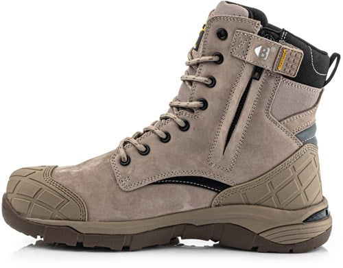 Buckbootz werkschoen tradez blastz hoog s7s | grijs | maat 39 - 5055138025215