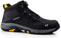 Buckbootz werkschoen tradez wheelz mid s1ps boa | zwart | maat 43 - 5055138026892