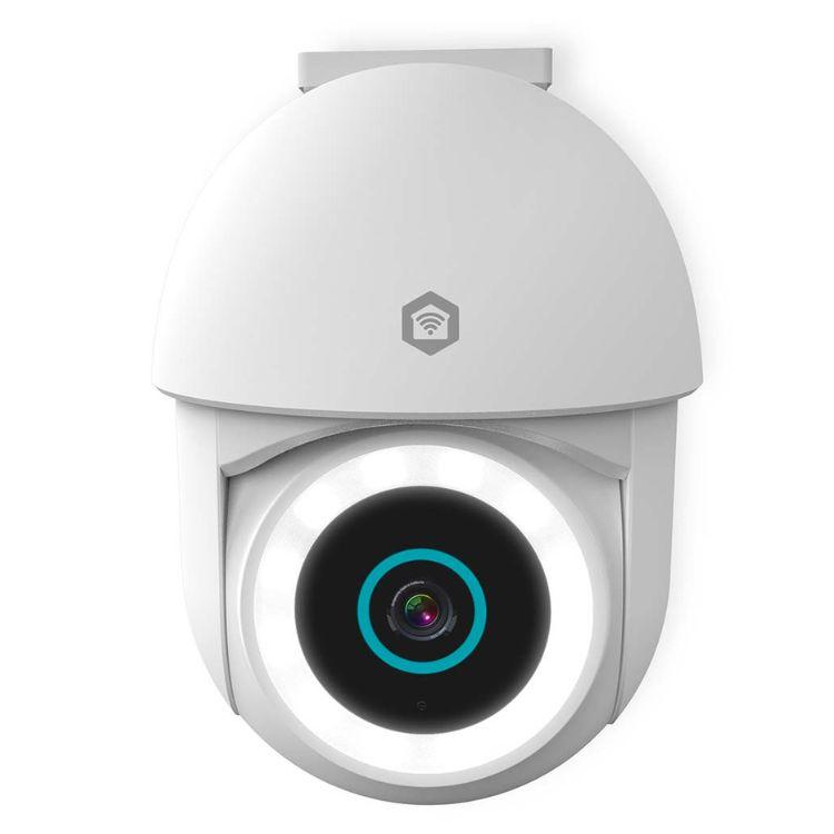Nedis smartlife buitencamera – 3mp – wifi – spotlight – pan tilt – ip65 – wit