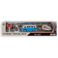 Jonotoys travel bus met caravan speelset