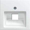 Busch jaeger wit afdekplaat utp enkel - 4694060