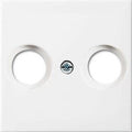 Busch jaeger wit afdekplaat voor coax - 4694090