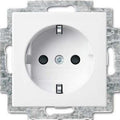 Busch jaeger wit inbouw stopcontact ra - 4694010