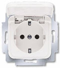 Busch jaeger bush jaeger stopcontact ra enkel wit busch j. m klapdeksel 4691825