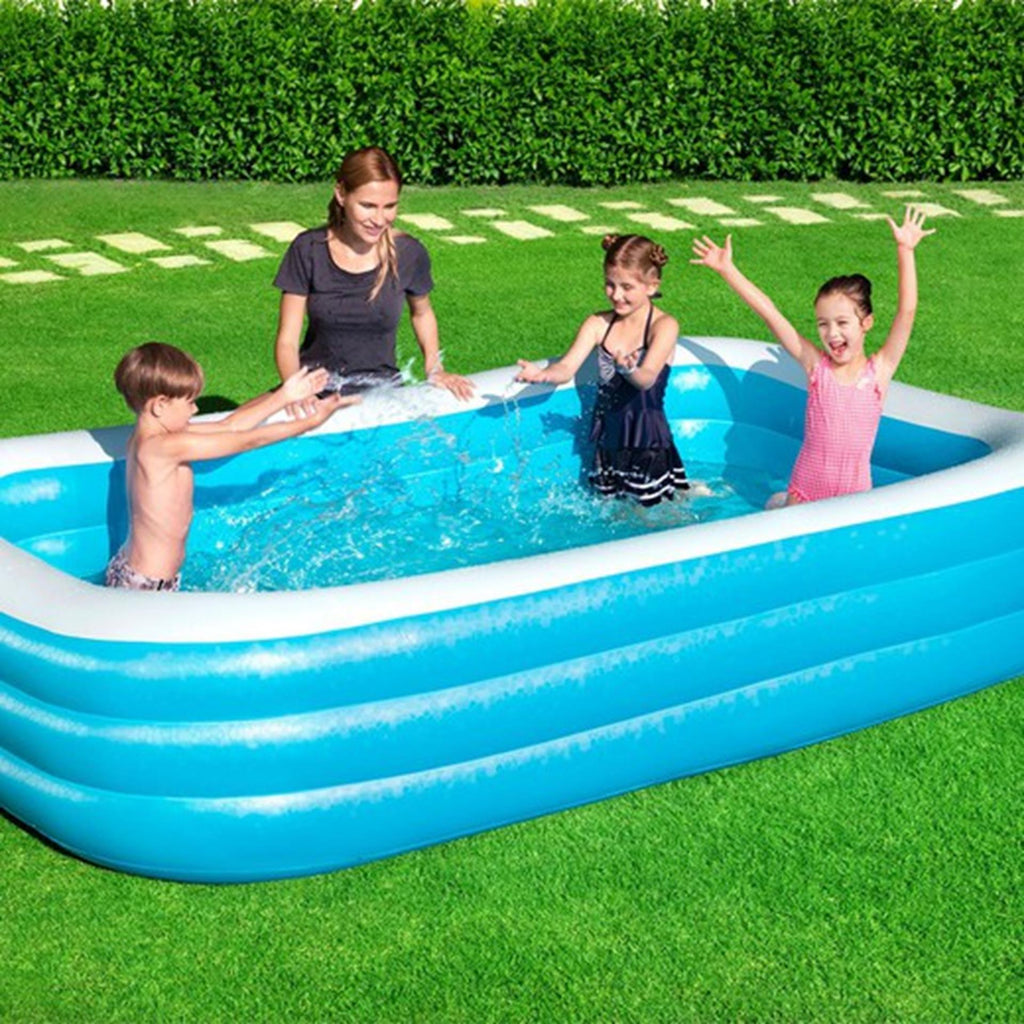Bestway familiezwembad 305x183x56cm blue