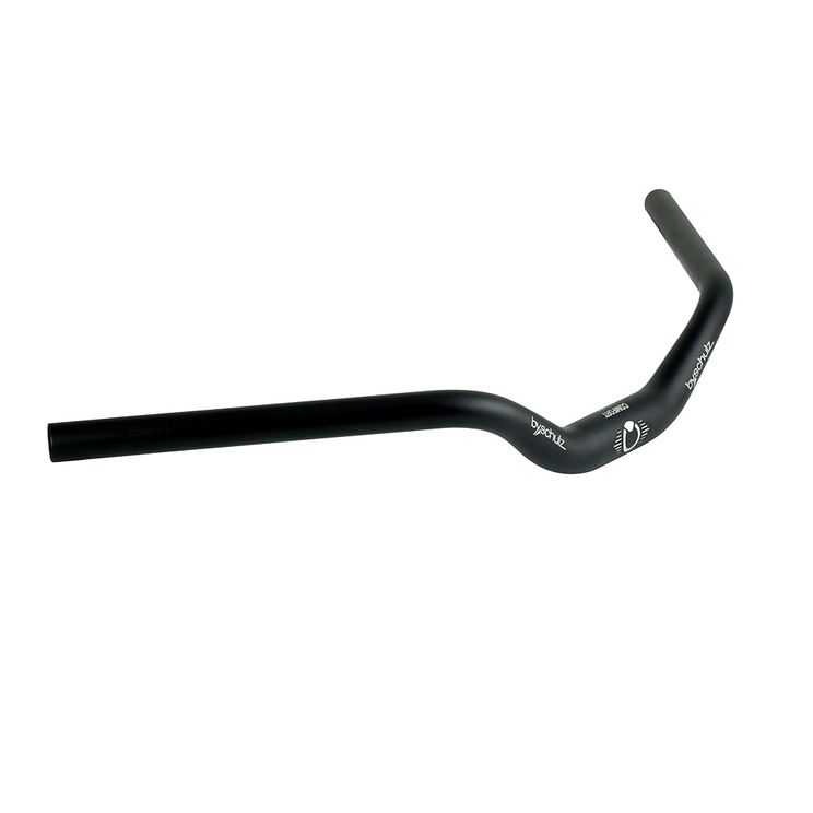 Lenkerbiegung von Schulz Comfort, 31,8 mm, 640 mm, Schwarz