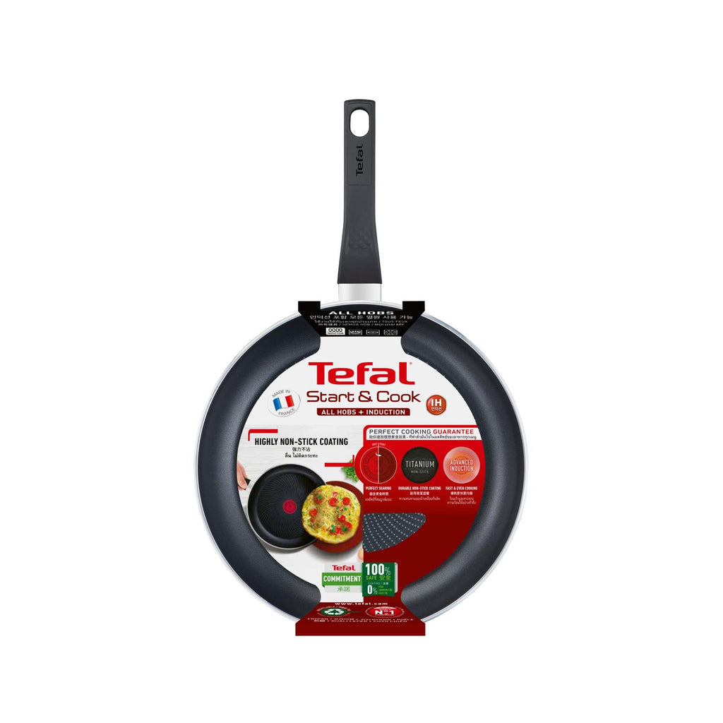Tefal Kochgeschirr Tefal Start Easy Bratpfanne 24 cm schwarz