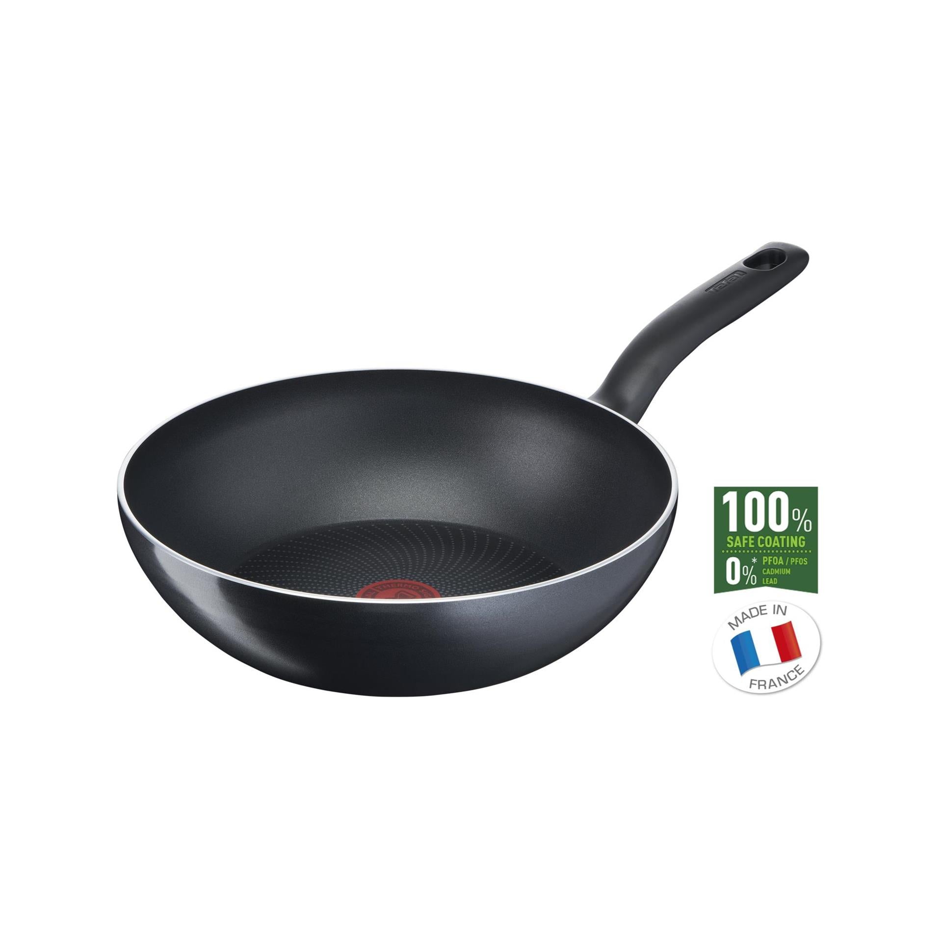 Tefal Kochgeschirr Tefal Start Easy Wokpfanne 28 cm schwarz