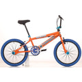 Royal-Bugatti Tornado Freestyle 20-Zoll BMX-Rad - Orange mit blauen Reifen