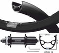 Kgs achterwiel 27.5 inch 584 zwart cass 8-10 v centerlock uitval