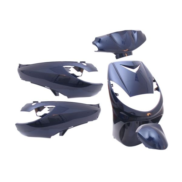 Edge plaatset 6-delig for peugeot vivacity tot bouwjaar 2008 - metallic blauw