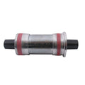 Edge vierkante trapas 115mm bsa 68mm met aluminium cups - zilver