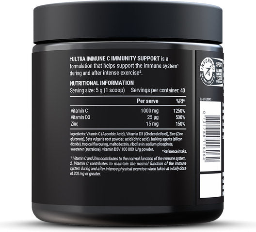 Pillar performance ultra immune c powder 200g