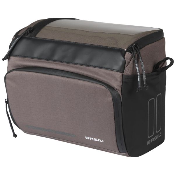 Basil Move KF Lenkertasche, 7–8 Liter, 17 x 23 x 20 cm, braun