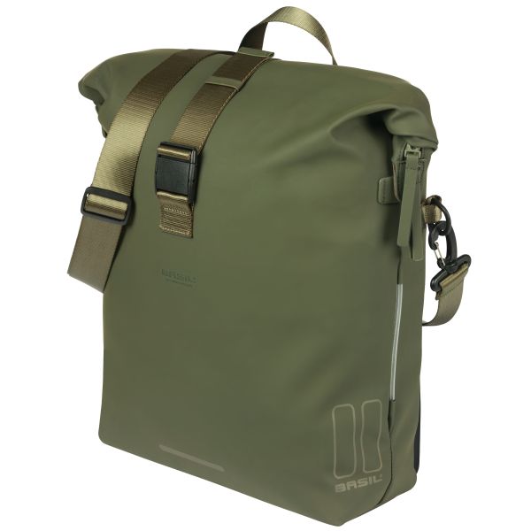 Basil Soho MIK Studs Fahrradtasche | Grün 17 l