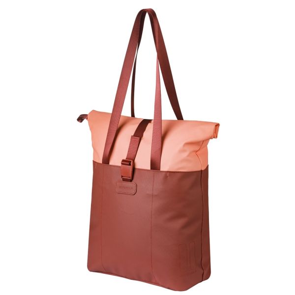 Basil b.v. tas basil vive shopper bordeaux roze | mik hooks | 20l