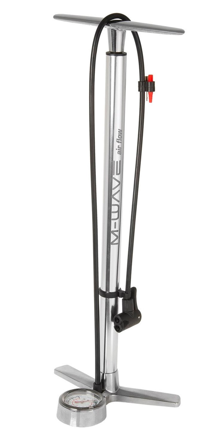 M-Wave-Hochdruckpumpe mit Luftstrom, 145 psi, Aluminium, AV-DV-FV, silber