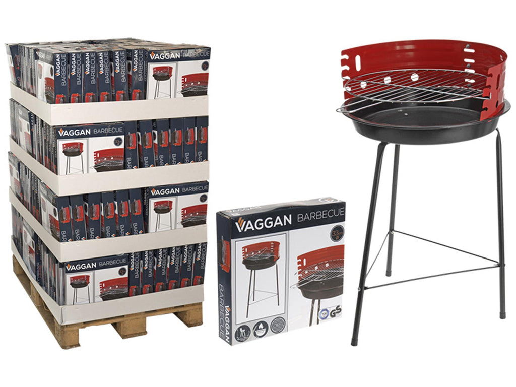 Vaggan bbq barbecue half open 33cm verstelbaar