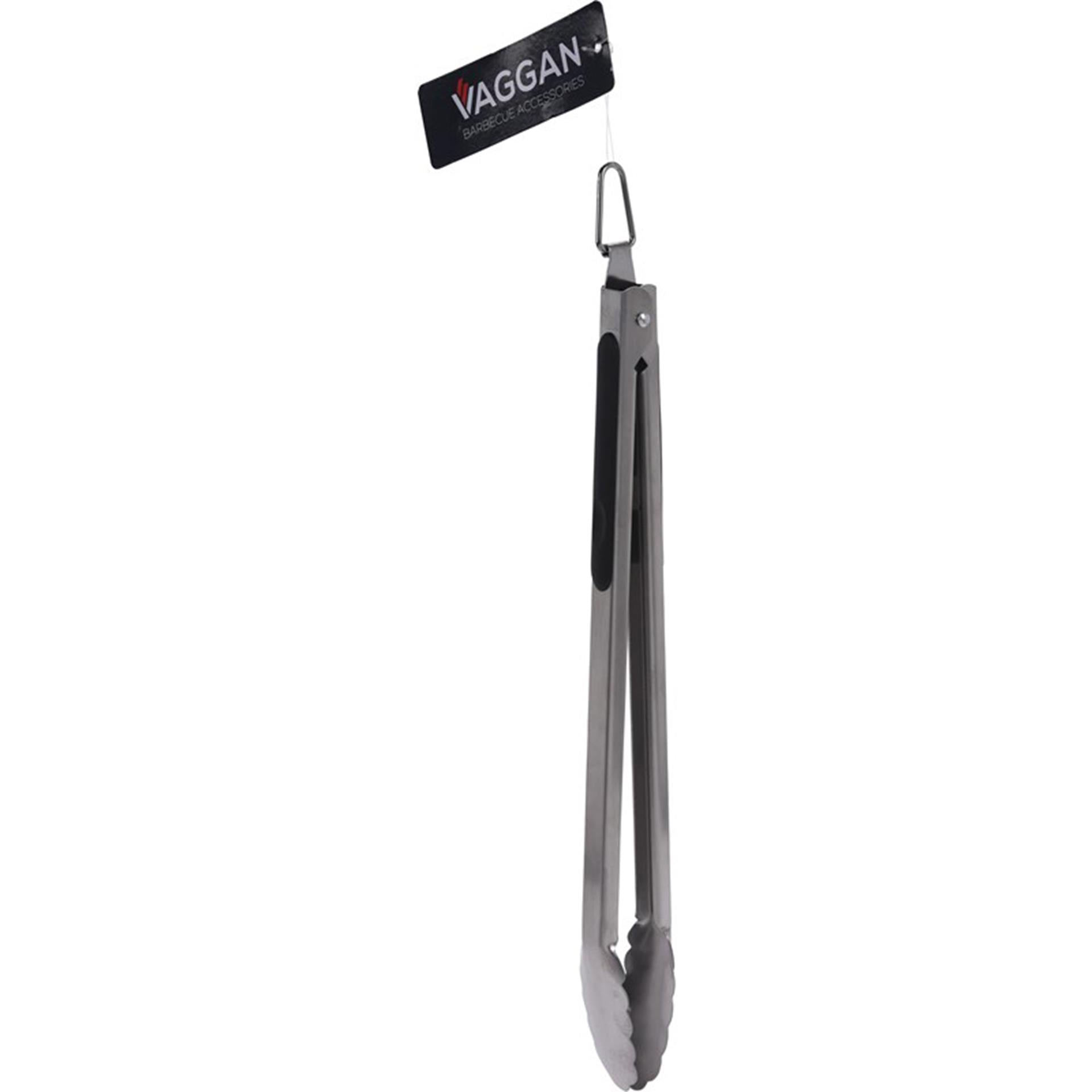 Bbq barbeque tang rvs 40x2,5cm