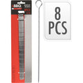 Bbq pennen 27cm set van 8 stuks op kaart