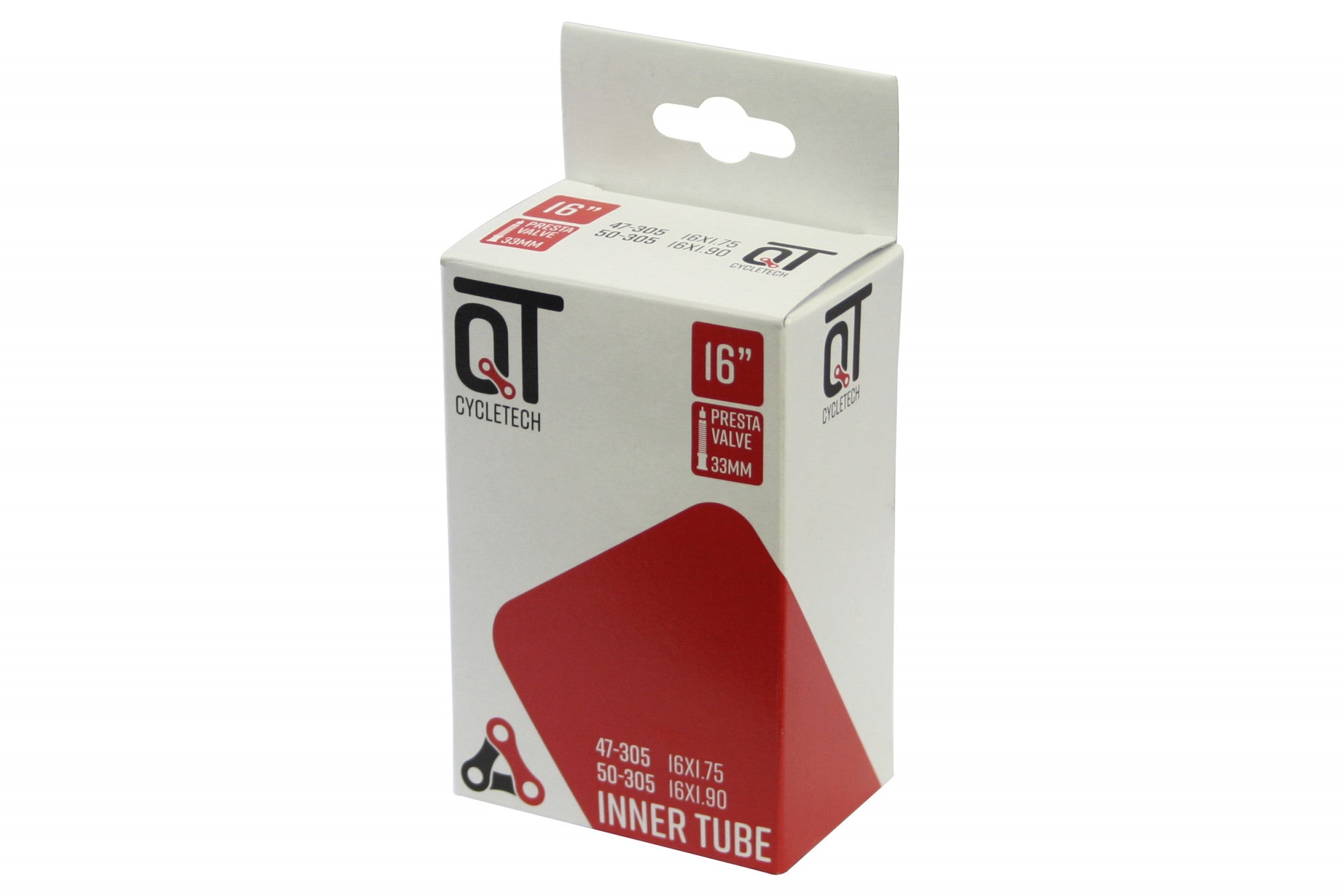 Qtcycletech qt Innenschlauch sv3 16 Zoll 47 62-305 sv 33 mm 2217341