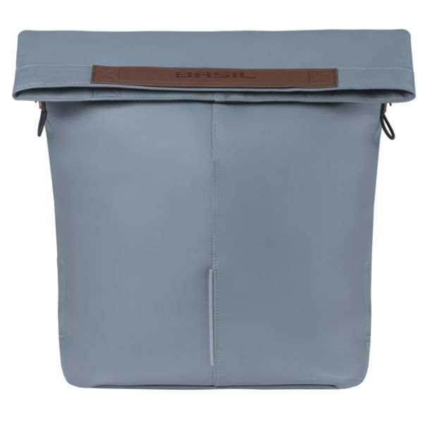 Basil City Einkaufstasche Blau | MIK Haken | 16 l