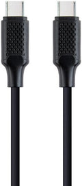 Enzo cablexpert usb-c - usb-c laadkabel 1,5m zwart - max 60w - 9530160