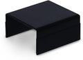 Enzo canalit systeem25 eindstuk 25x13mm zwart - 4745725