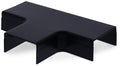 Enzo canalit systeem25 t-stuk met bodemstuk 25x13mm zwart - 4745730