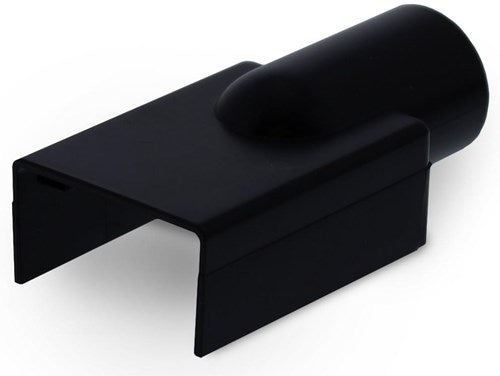 Enzo canalit systeem25 verloopmof 16mm voor 25x13mm zwart - 4745735