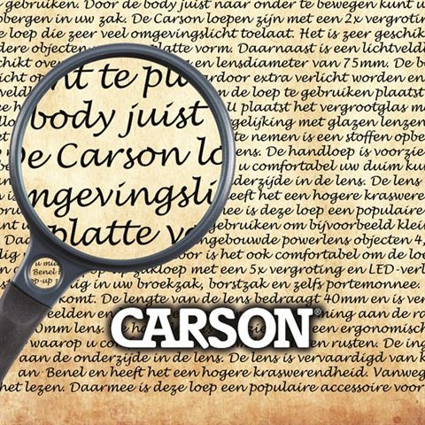 Leerer Carson-Thekenaussteller