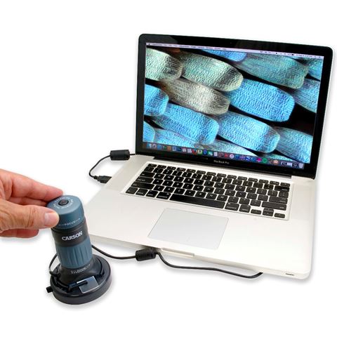 Carson digitale usb microscoop 108-569x met recorder