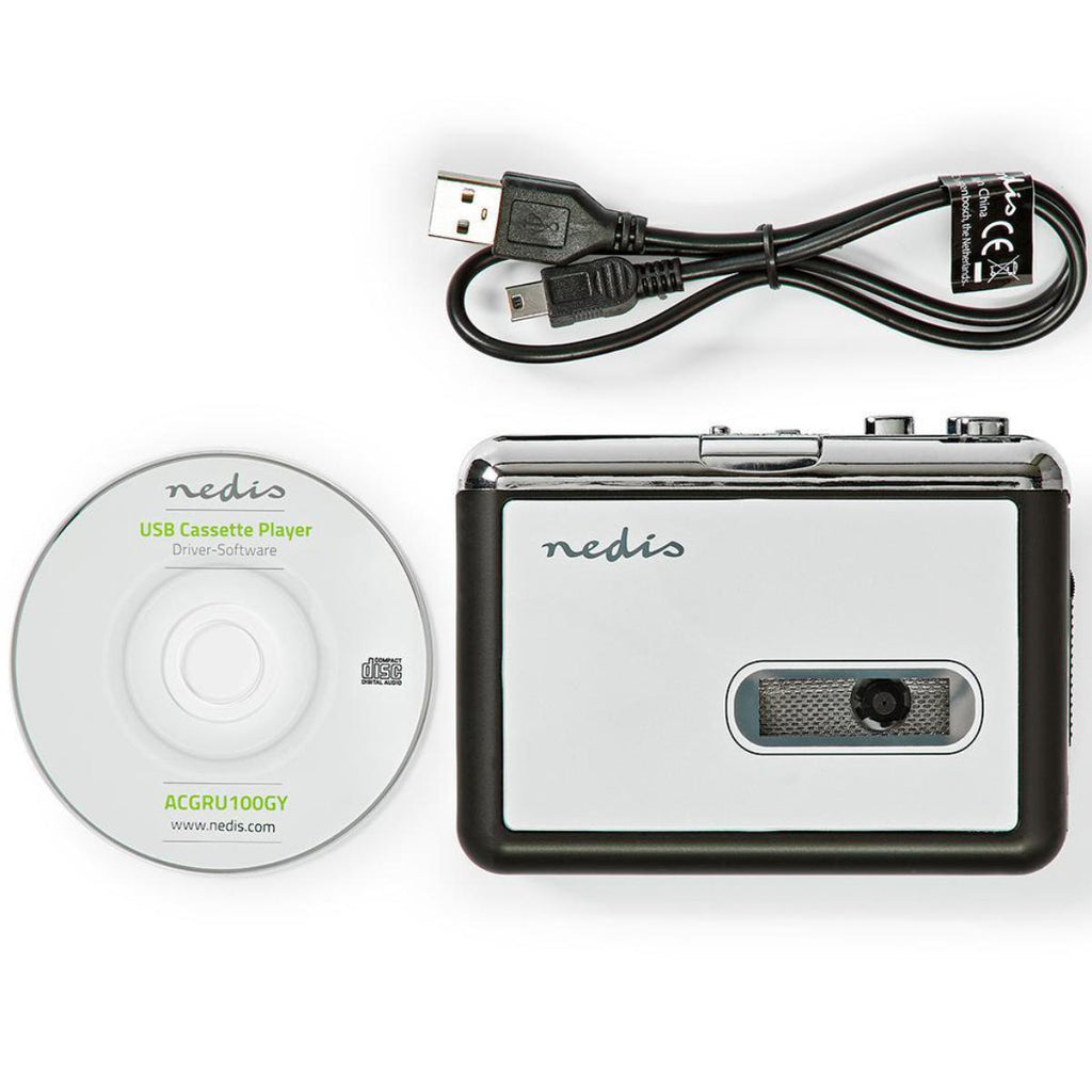 Nedis cassette naar mp3 converter
