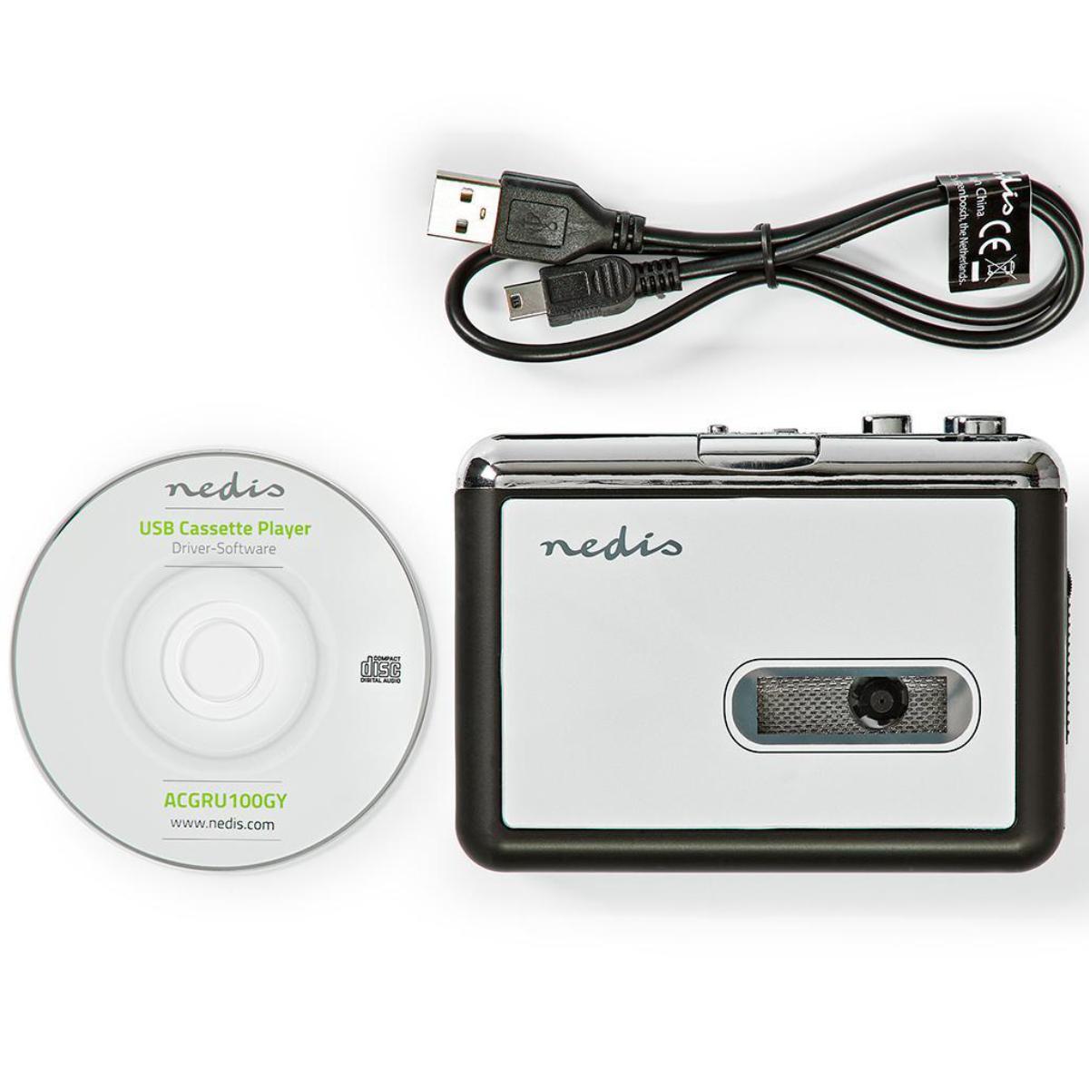 Nedis cassette naar mp3 converter