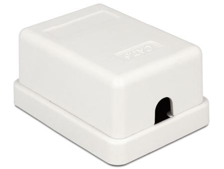 Cat 6 wandcontactdoos - opbouw