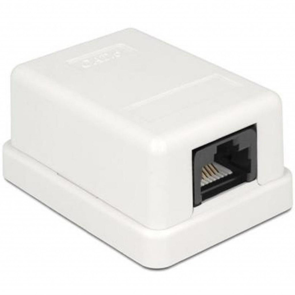 Cat 6 wandcontactdoos - opbouw