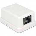Cat 6 wandcontactdoos - opbouw