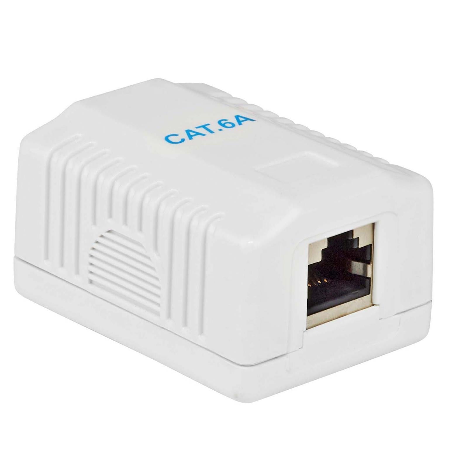 Abi cat 6a 7 wandcontactdoos