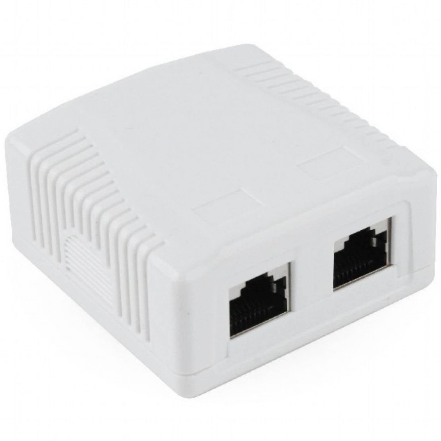 Abi cat 5e wandcontactdoos - opbouw