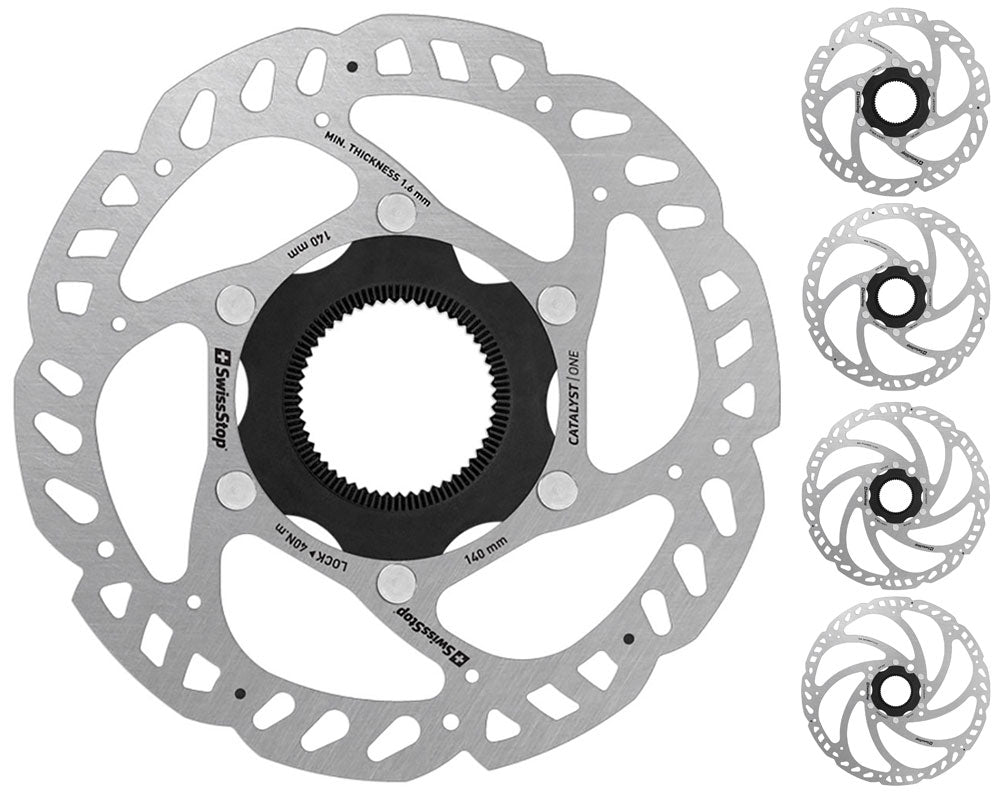 Swissstop catalyst one centerlock disc rotor | 140mm