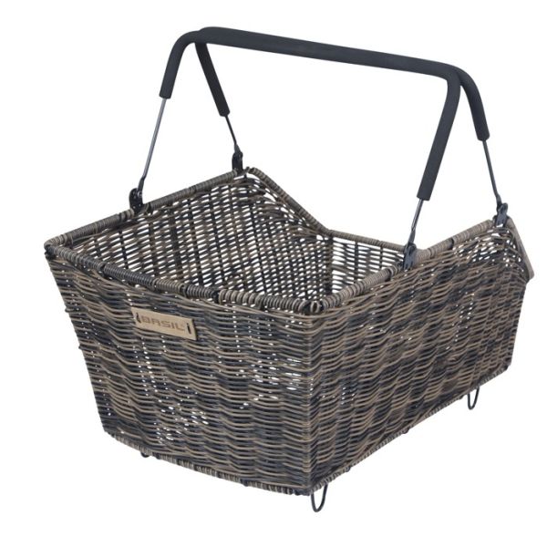 Fahrradkorb Basil Cento Rattanoptik Multi System 41 x 25 x 12 cm - braun