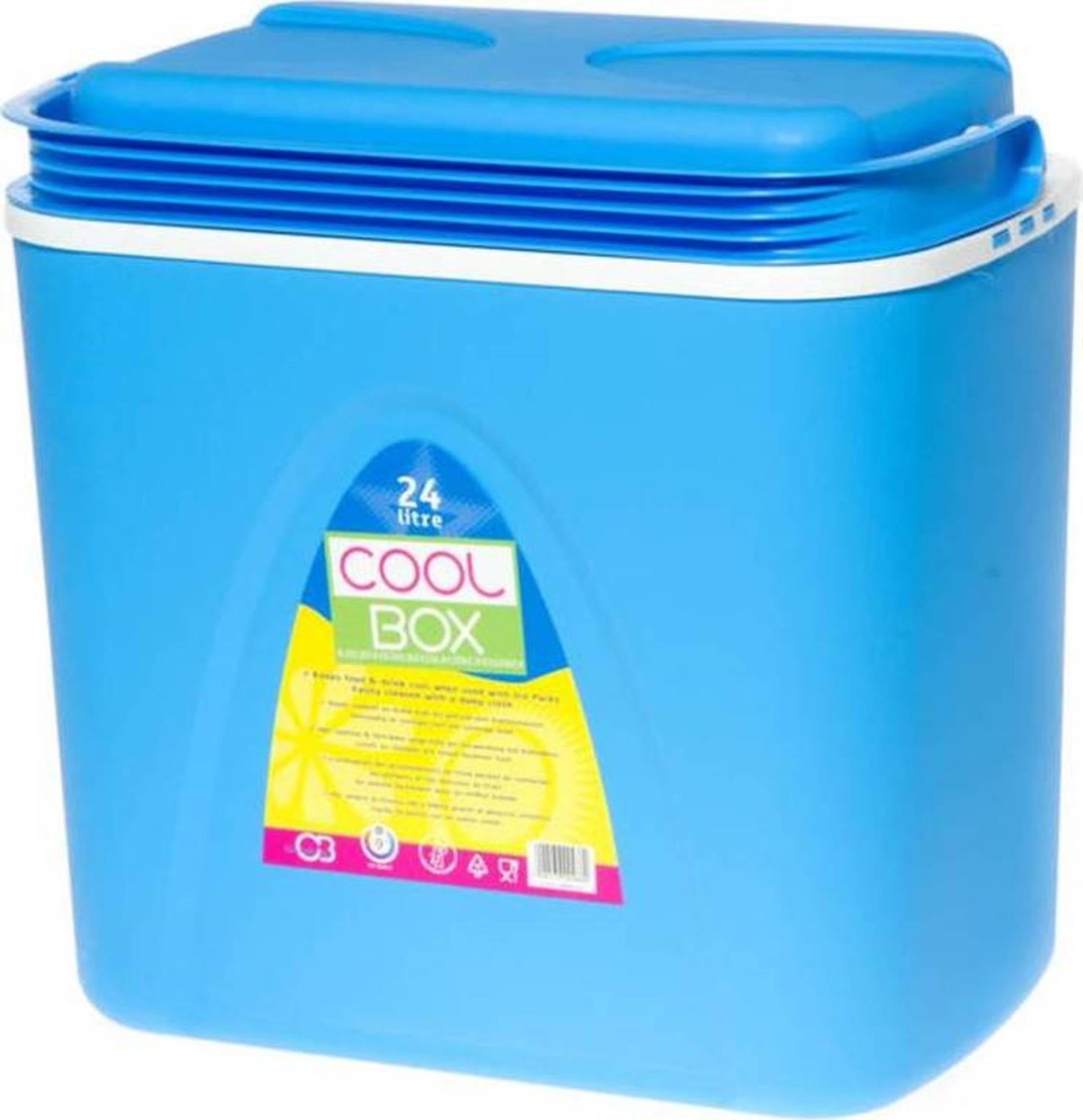 Connabride koelbox licht-blauw 24l 29x39x45