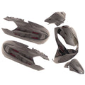 Peugeot Kisbee 2T 4T 6-teiliges Set - schwarz