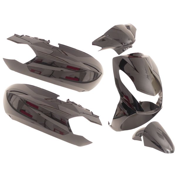 Peugeot Kisbee 2T 4T 6-teiliges Set - schwarz
