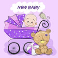 Brandunit Diamantmalerei - Karte neues Baby