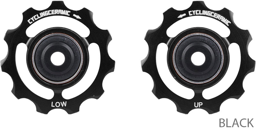 Cyclingceramic 11t derailleur pulleys for shimano sram campagnolo